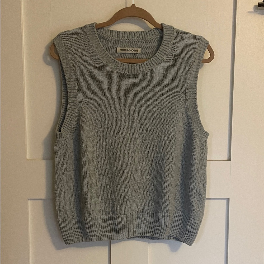 Outerknown Cotton Sweater Vest